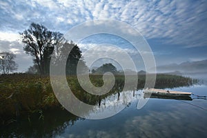 Beautiful lake in Denmark.