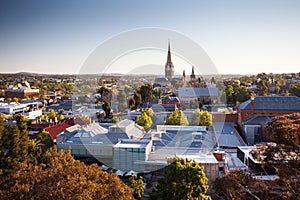 View over Bendigo CBD photo