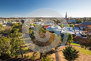 View over Bendigo CBD photo