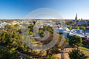 View over Bendigo CBD photo