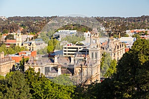 View over Bendigo Town Hall photo