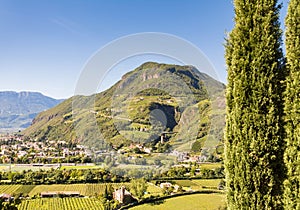 View over Bolzano