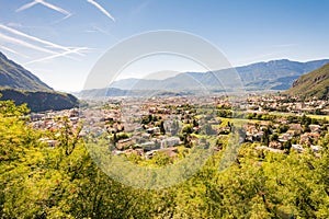 View over Bolzano