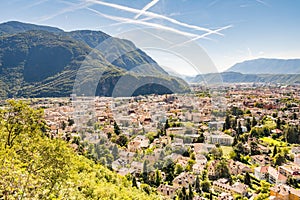 View over Bolzano