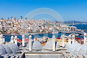 The view over Bosphorus strait, Istanbul, Turkey