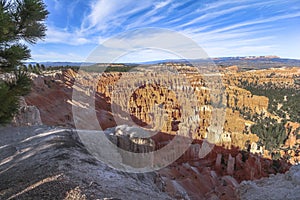 View over the Bryce Canyon amphitheatre, Utah photo