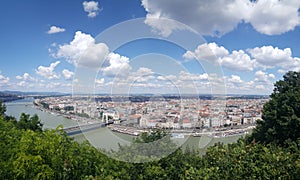 View over Budapest