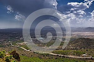 View over the Busot Valley