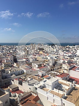 View over Cadiz, Spain