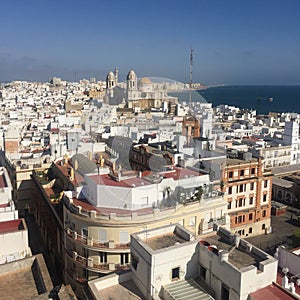 View over Cadiz, Spain