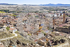 A view over Calatayud city photo