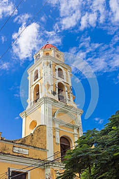 View over the city Trinidad on Cuba