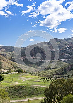 View Over Cortijo Grande Golf Course to Cabrera photo