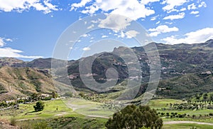 View Over Cortijo Grande Golf Course to Cabrera