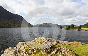 View over Crummock Water in Lake District