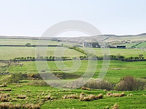 A view over the cumbrian hillside