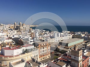 View over Cadiz, Spain
