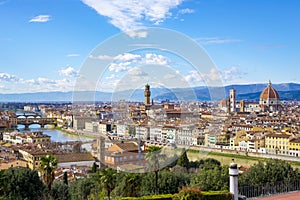 A view over the Florence, Italy