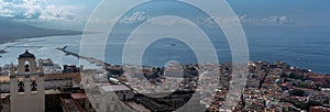 View over the Gulf of Naples from Sant\'Elmo photo