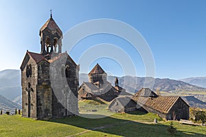 View over the Haghpat Monastery in Armenia.