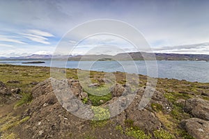 View over HvalfjÃ¶rdur