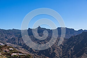 View Over The Imposing Mountains Of Gran Canaria photo
