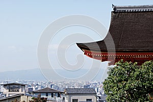 View over Kyoto from Kyomizu-dera photo