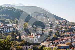 A view over Kyparissia village, Peloponnese
