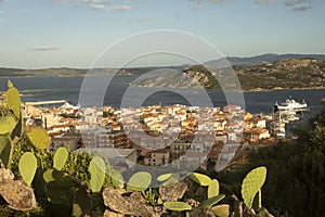 View over La Maddalena island