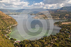 A view over lake Amatitlan photo