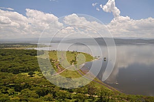 View over Lake Nakuru
