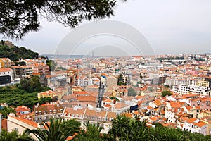 View over Lisbon, Portugal I photo