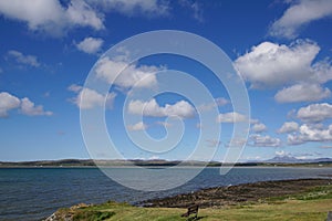 View over Loch Indaal from Bowmore on the Isle of Islay