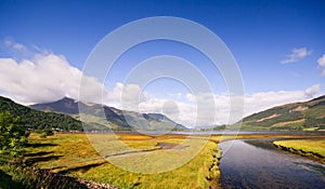 View over Loch Leven,Glen Coe