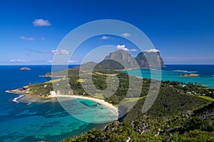 View over Lord Howe Island photo