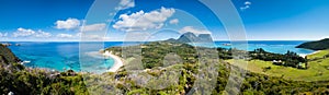 View over Lord Howe Island photo