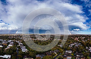 View over Macleod in Melbourne