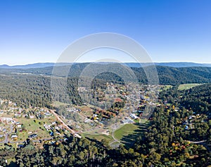 View Over Marysville in Australia