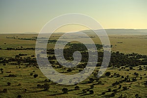 View over Masai Mara