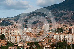 View over Medellin photo