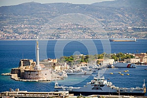 View over Messina, Sicily