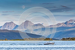 View over the Moldefjord, Norway