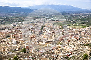 A view over Mula city photo