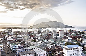 View over Myeik