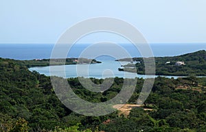 View over Oakridge in Roatan