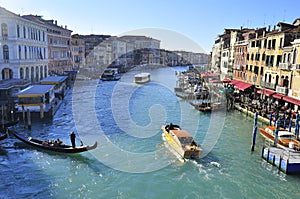 View over the old city of Venice