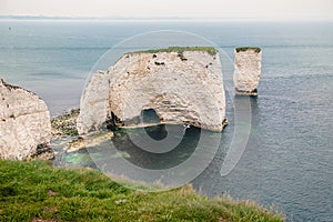 View over Old Harry Rocks