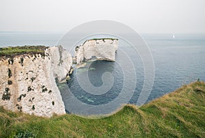 View over Old Harry Rocks