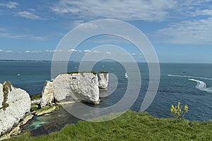 View over Old Harry Rocks, Swanage