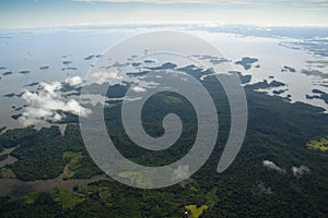 View over the Orinocco river